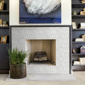 Completa Marble Series Calacatta Gris Picket Honed Marble Mosaic