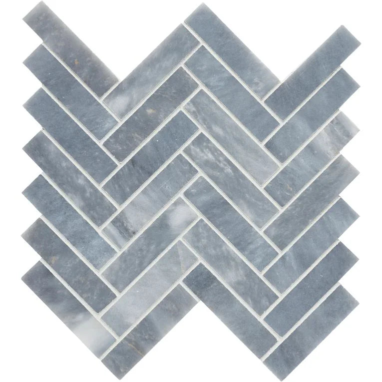 Completa Marble Series D Blue Ribbon Honed Marble Mosaic