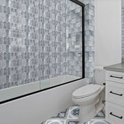 Completa Marble Series D Blue Ribbon Honed Marble Mosaic
