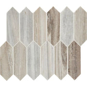 Completa Marble Series Skyline Picket Honed Mosaic