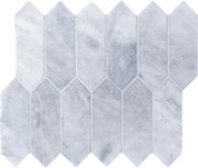 Completa Marble Series Sky Blue Ellipse Honed Mosaic