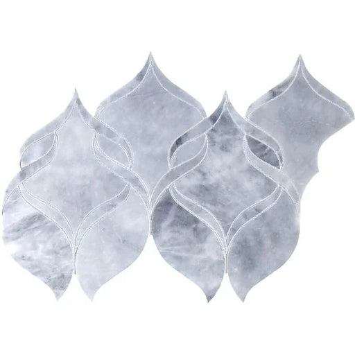 Completa Marble Series Sky Blue Ribbon Honed Marble Mosaic