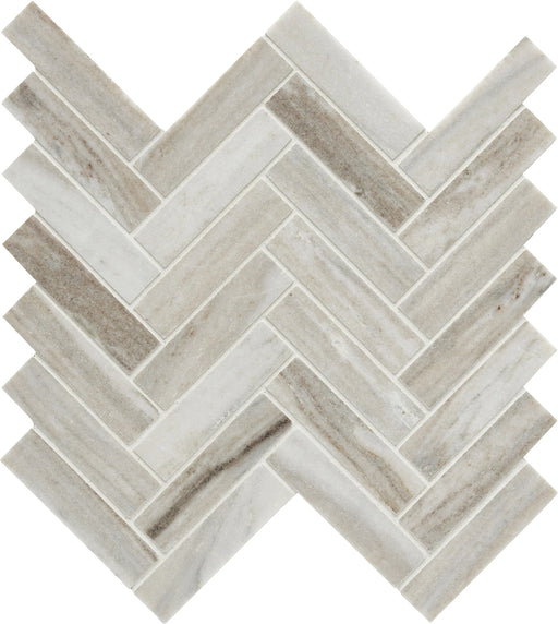 Completa Marble Series Skyline 2x2 Hexagon Multi Finish Mesh Marble Mosaic