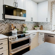 Completa Marble Series Skyline 2x2 Hexagon Multi Finish Mesh Marble Mosaic