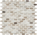 Completa Marble Series Skyline Ribbon Honed Mosaic