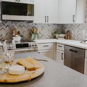 Completa Marble Series Skyline Rhomboid Honed Mosaic