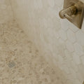 Completa Marble Series Terra Nova Picket Honed Marble Mosaic