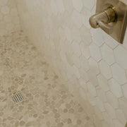 Completa Marble Series Terra Nova Picket Honed Marble Mosaic