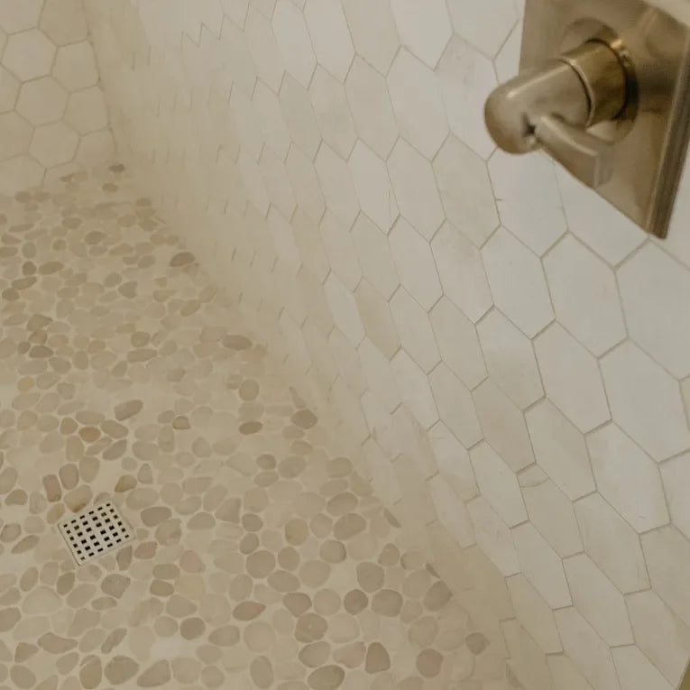 Completa Marble Series Terra Nova Picket Honed Marble Mosaic