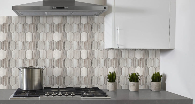 Completa Marble Series Skyline Penny Round 3/4 Honed Mosaic