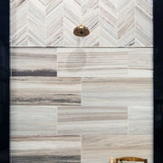 Completa Marble Series Skyline 2x2 Hexagon Multi Finish Mesh Marble Mosaic