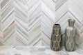 Completa Series Skyline Hex 4 Inch Honed Marble Mosaic