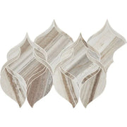Completa Marble Series Skyline Ribbon Honed Mosaic