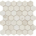 Completa Marble Series Terra Nova 2x2 Hexagon Multi Finish Marble Mosaic