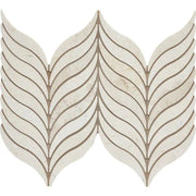 Completa Marble Series Terra Nova Feather Honed Marble Mosaic