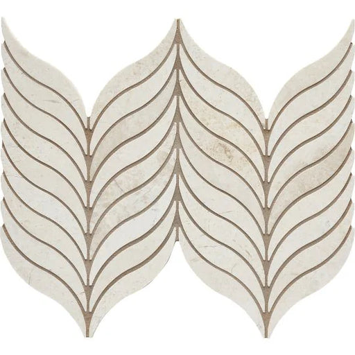 Completa Marble Series Terra Nova Feather Honed Marble Mosaic