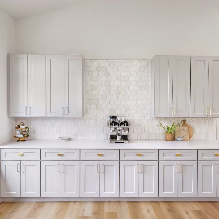 Completa Terra Nova Oval Honed Marble Mosaic