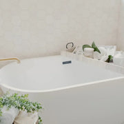 Completa Terra Nova Hexagon 4 Inch Honed Marble Mosaic