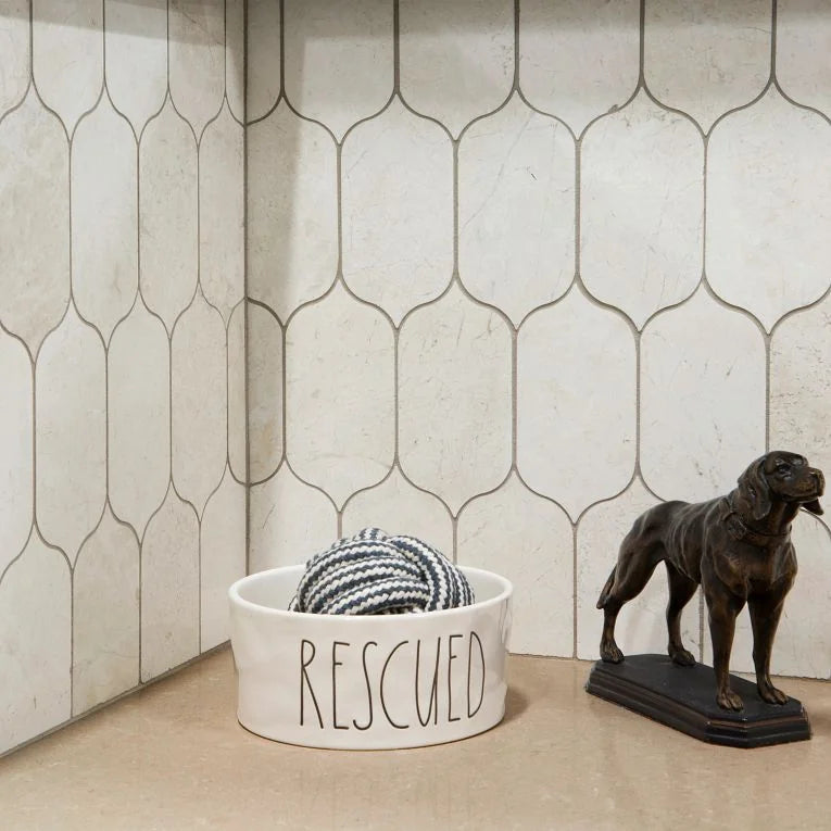 Completa Terra Nova Lotus Honed Marble Mosaic