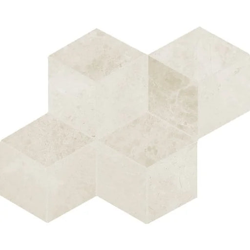 Completa Marble Series Terra Nova Rhomboid Honed Marble Mosaic