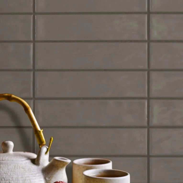 Concerto Clay 2-1/4x9-3/4 Glossy Ceramic Tile