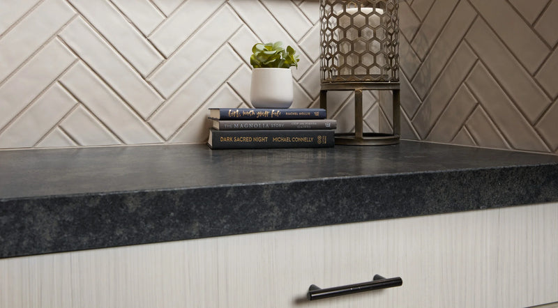 Concerto Pearl 1/2x9-3/4 Pencil Bullnose Matte Porcelain Trim