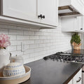 Concerto White 2-1/4x9-3/4 Glossy Ceramic / Porcelain Tile