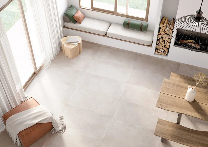 Conrad White 48x48 Matte Porcelain Wall & Floor Tile