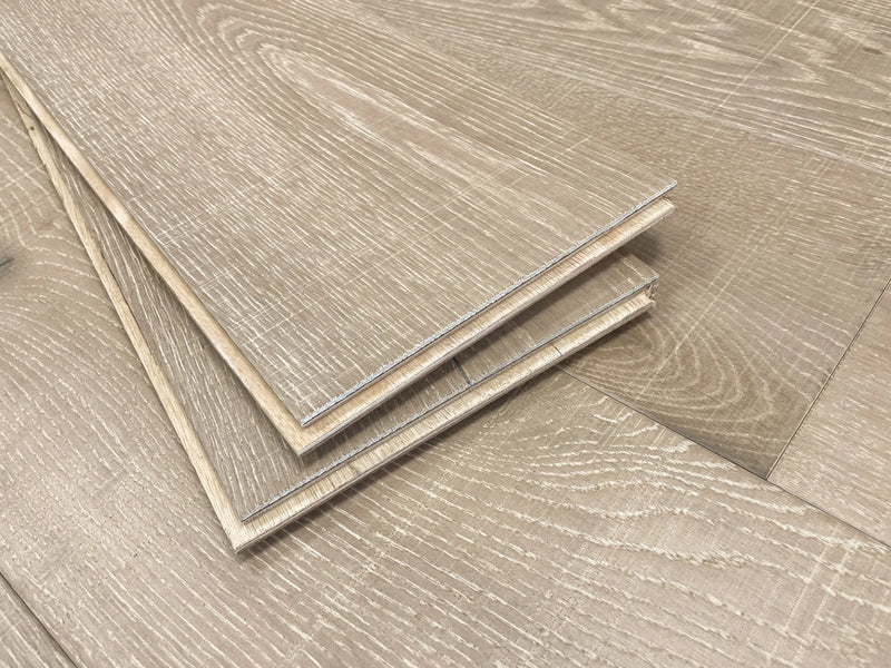 Copacobana Kuta 7.5 in x RL (24-75 in) Plank Wirebrushed UV Lacquer Engineered Hardwood Oak Flooring