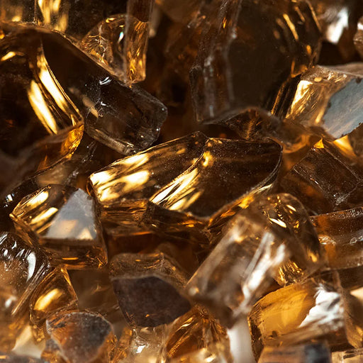 Copper Brown 0.5 Inch 10lbs Bag Fire Glass