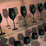 Copper Mirror 10.43x11.22 Irregular Glass Mosaic