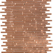Copper Mirror 10.43x11.22 Irregular Glass Mosaic