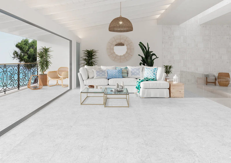 Coralstone Bianco 24x48 Rectified Porcelain Paver