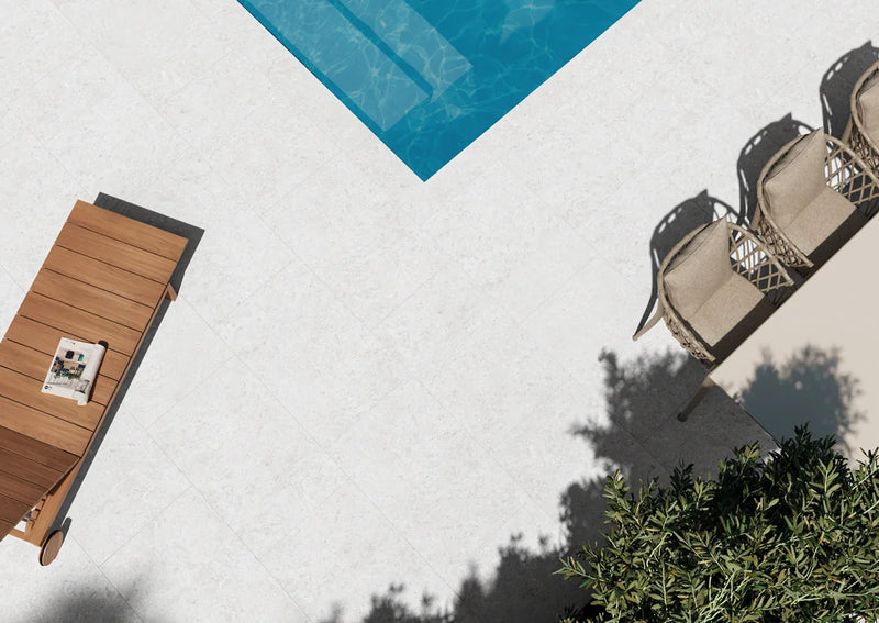 Coralstone Bianco 24x48 Rectified Porcelain Tile