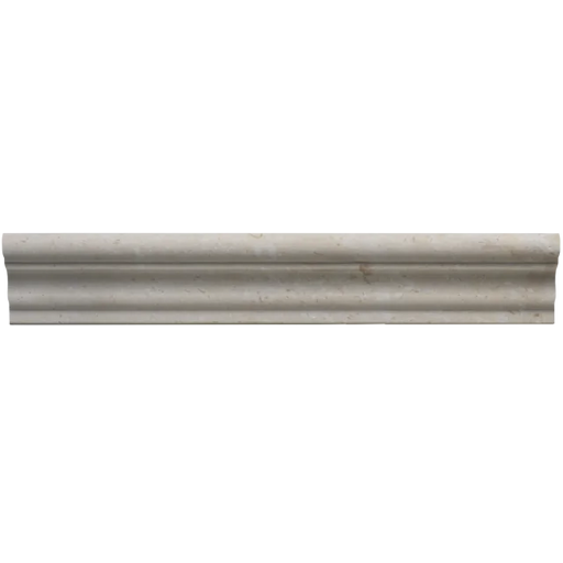 Corinthian White 12x2 Chair Rail Filled & Honed Limestone Trim