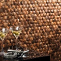 Corten 10.24x11.89 Irregular Matte Metal Look Metal Mosaic