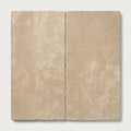 Corton Sable Limestone Tile 12x24 Tumbled 3/8 inch close-up