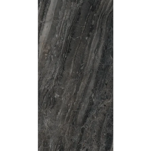 Cosmic Black 3x12 Surface Bullnose Porcelain Trim