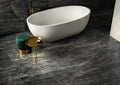 Cosmic Black 3x12 Surface Bullnose Porcelain Trim