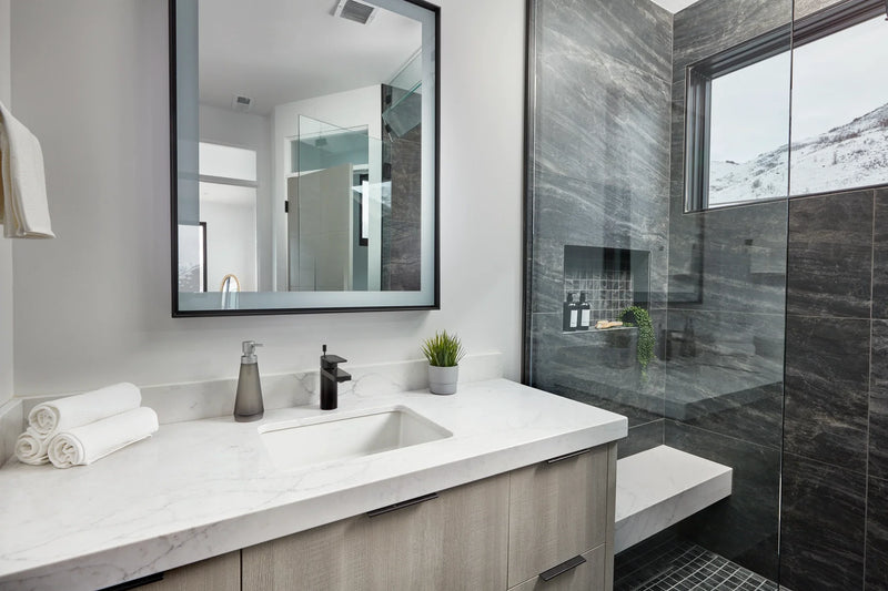 Cosmic Black 2x2 Porcelain Mosaic