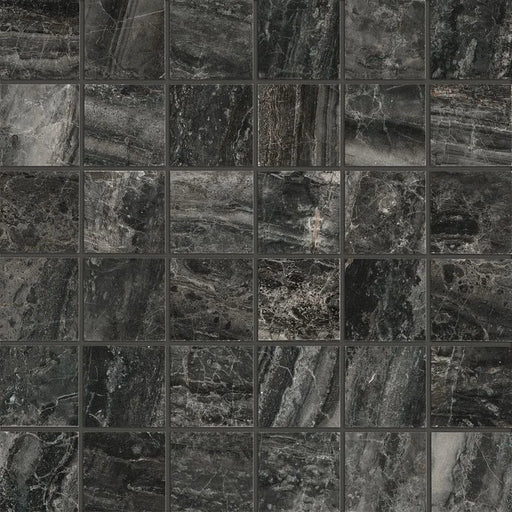 Cosmic Black 2x2 Porcelain Mosaic