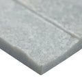 Cosmic Gray Split Face 6x24 Panel Marble Stacked Ledger Stone