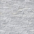 Cosmic Gray Split Face 6x24 Panel Marble Stacked Ledger Stone