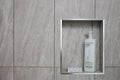 Cosmic Grey 3x12 Surface Bullnose Porcelain Trim