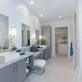 Cosmic White 3x12 Surface Bullnose Porcelain Trim