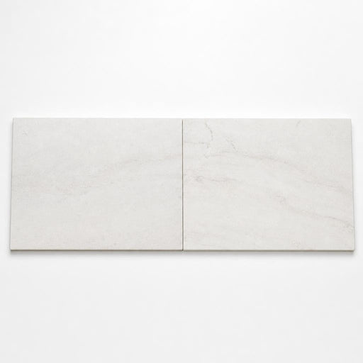 Cosmic White 16x24 Sandblast Limestone Paver close-up