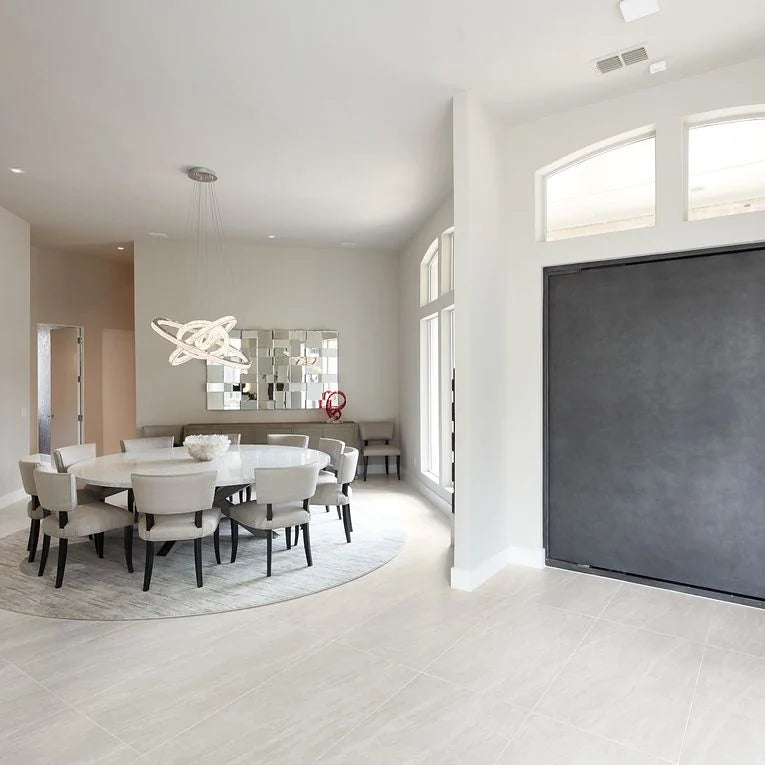 Cosmic White 3x12 Surface Bullnose Porcelain Trim