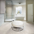 Cosmic White 3x12 Surface Bullnose Porcelain Trim
