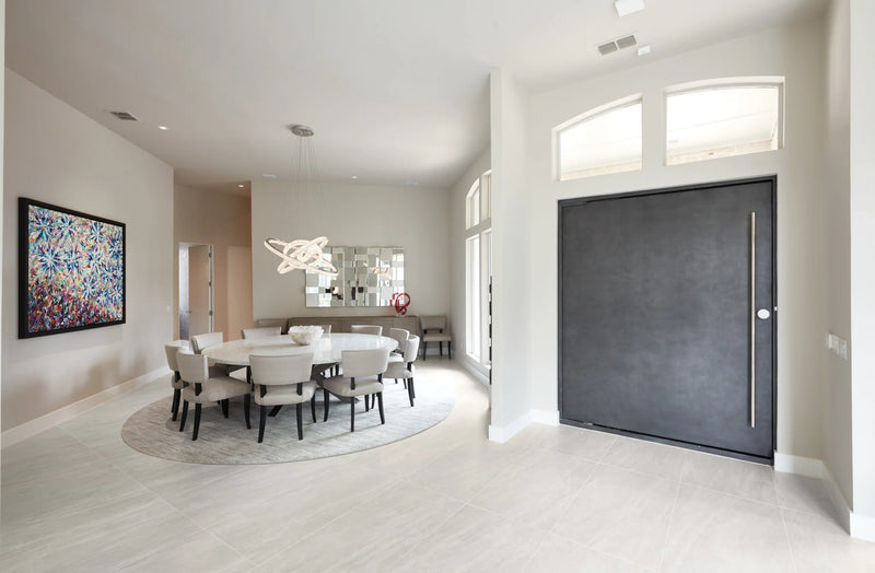 Cosmic White 3x12 Surface Bullnose Porcelain Trim