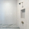 Cosmic White 3x12 Surface Bullnose Porcelain Trim